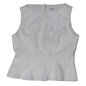 Reformation White Moya Top Women's Size 4 NWT